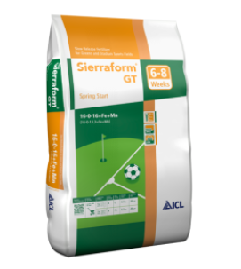 Добриво для газону Sierraform  All Season (18-6-18+Fe+2Mg)  2міс на 7-10 соток 20 кг