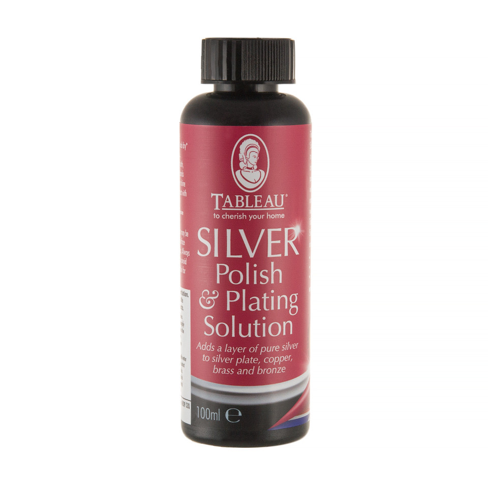 Полирующее средство с серебром и раствор для серебрения Silver Polish & Plating Solution - фото 2 - id-p428288955