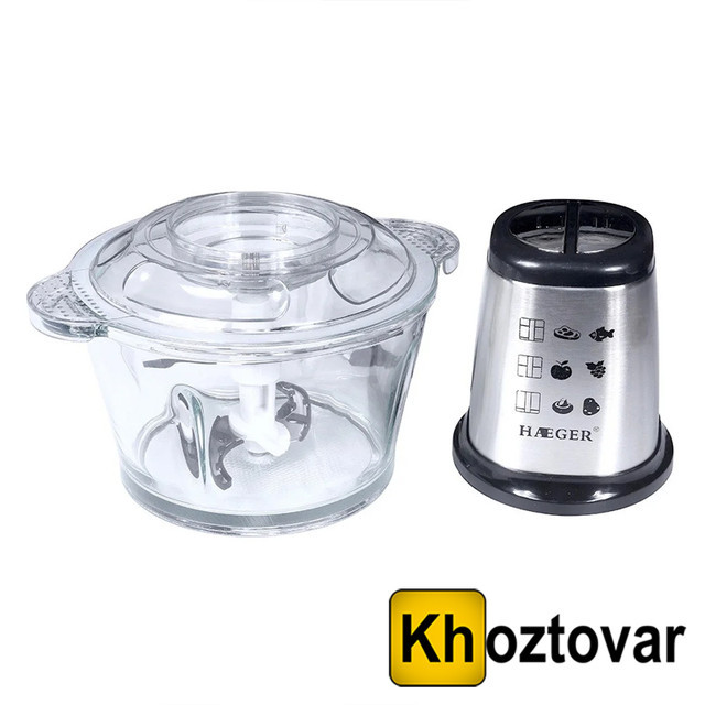 Кухонний настільний блендер Haeger HG-7005 ⁇ Чопер ⁇ 500 W, фото 1