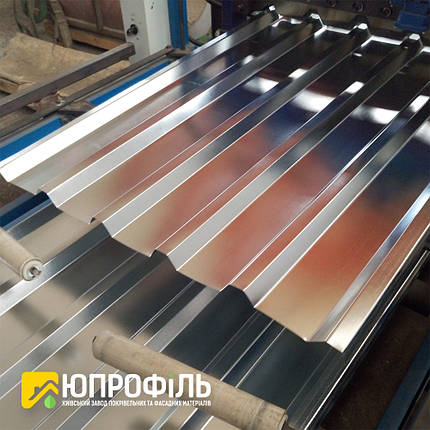 Профнастил покрівельний ПК-35 Оцинковка, оцинковка на дах ПК-35 0.45 мм Zn купити, фото 2