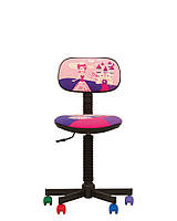 Детское Компьютерное Кресло Bambo GTS крестовина MB55 ткань Fantasy принт Dino (Новый Стиль ТМ) принт Princess