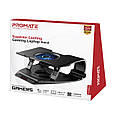 Охолоджуюча підставка для ноутбука Promate FrostBase Black (frostbase.black), фото 8
