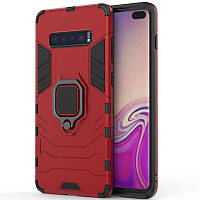 Ударостійкий чохол Transformer Ring for Magnet для Samsung Galaxy S10 Plus SM-G975F