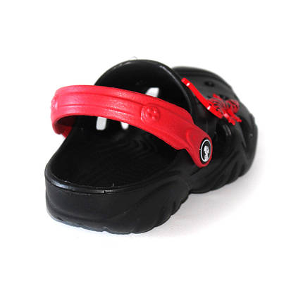 Сабо крокси підліток 28-34 розмір Чорні, фото 3