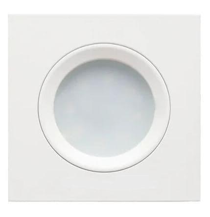Алюмінієвий світильник HI-TECH DL6102 (AS20) White Aluminium квадрат