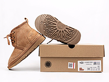 Дитячі зимові уггі UGG Neumel Suede Boots Chestnut (дитячі Угг Недотепний замша черевики каштан) 3236, фото 3