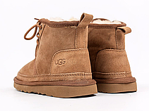 Дитячі зимові уггі UGG Neumel Suede Boots Chestnut (дитячі Угг Недотепний замша черевики каштан) 3236, фото 6