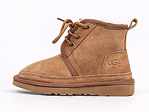 Дитячі зимові уггі UGG Neumel Suede Boots Chestnut (дитячі Угг Недотепний замша черевики каштан) 3236, фото 5