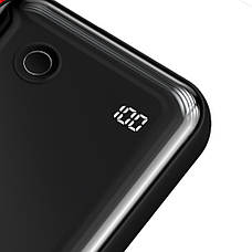 УМБ Power Bank (зовнішній акумулятор) для телефону Baseus Mini S 10000 мАг Чорний (PPXF-B01), фото 4