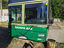 Производство и замена лобового стекла триплекс на автобусе MAN A21 NL313 CNG в Никополе (Украина). 3