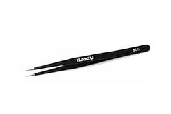 Пінцет Bakku BK-11 135 мм. прямий, чорний 