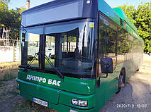 Производство и замена лобового стекла триплекс на автобусе MAN A21 NL313 CNG в Никополе (Украина). 5