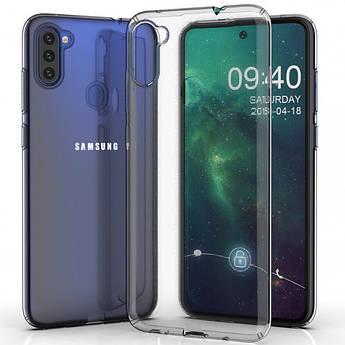 Прозорий силіконовий чохол для Samsung Galaxy (Самсунг Гелексі) A11