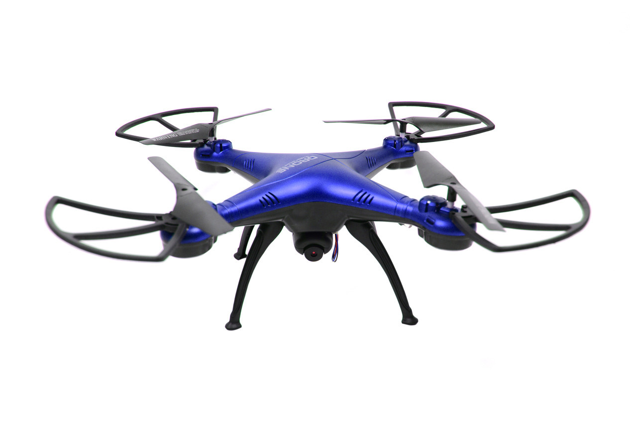 Квадрокоптер літальний дрон Drone 1 million Wifi Pro DM 93 з камерою Синій 184249, фото 1
