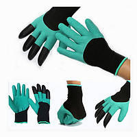 Садовые перчатки с когтями Garden Genie Gloves, отличный товар