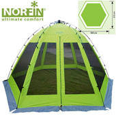 NF-10802 Тент-шатер полуавтомат. Norfin Lund + сертификат на 200 грн в подарок (код 216-138599)