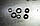 Ремкомплект клапанів обігрівача BMW E39, E38, E53, E34, E32, E31, E65, E66, E60, E61, E63, E64, фото 4