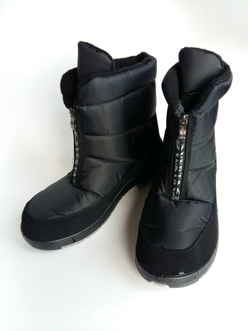 Мужские зимние черные спортивные ботинки, дутики, сапоги сноубутсы, термоботинки. - фото 4 - id-p1314486638