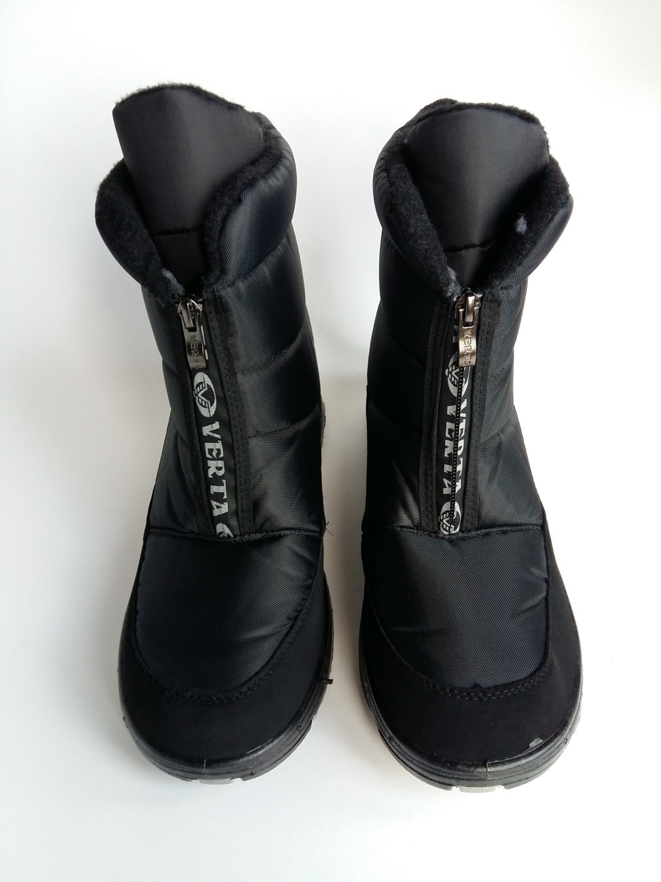 Мужские зимние черные спортивные ботинки, дутики, сапоги сноубутсы, термоботинки. - фото 3 - id-p1314486638