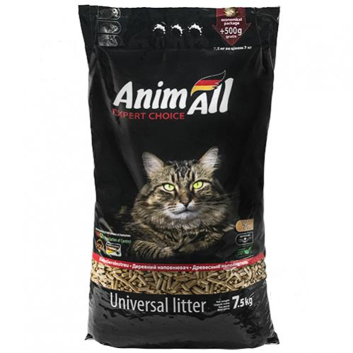 Наповнювач деревний для котячого туалету AnimAll (АнімАлл) без аромату 7,5кг