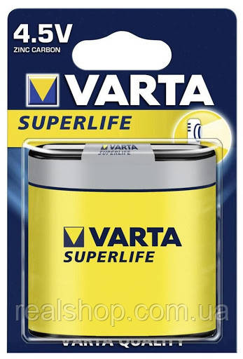 Батарейка VARTA Superlife 3R12 4.5 V (квадратна)