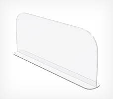 DIVТ-150 Роздільник пластиковий висотою 150 мм, довжина 380 мм 480