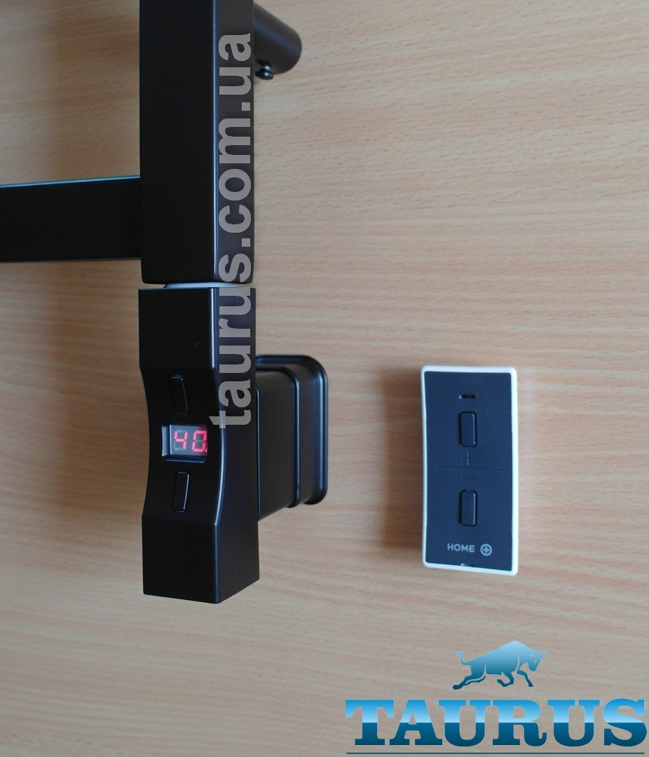 ЕлектроТЕН Heatpol H+ 30x30 MS з пультом ДК. Регулювання 20-65C + таймер 1-3 год + Маскування кабелю Чорний