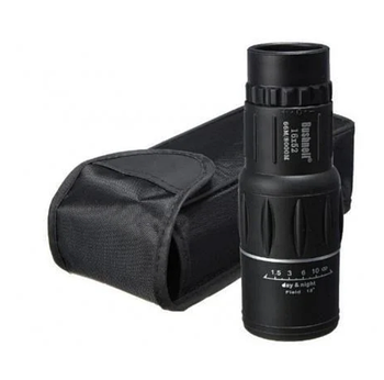 Монокуляр Waterproof Monocular 16X52 Підзорна труба з 16-кратним збільшенням Чорний (KG-6951)