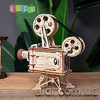 Robotime 3D пазл деревянный конструктор видеокамера рабочий проектор. 3д Оригинал!