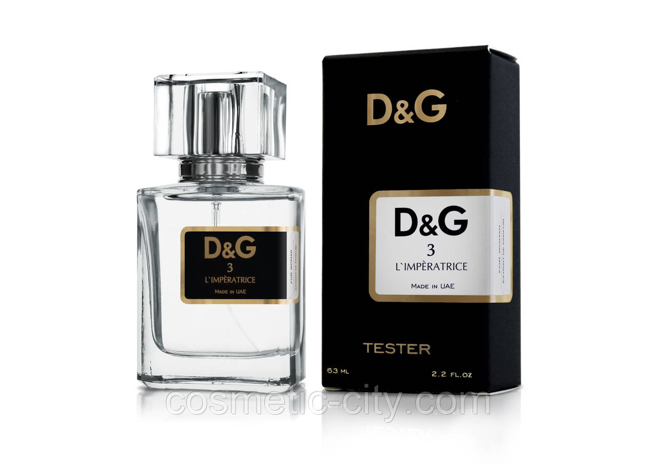 Тестер жіночий Dolce&Gabbana 3 L'Imperatrice, 63 мл.