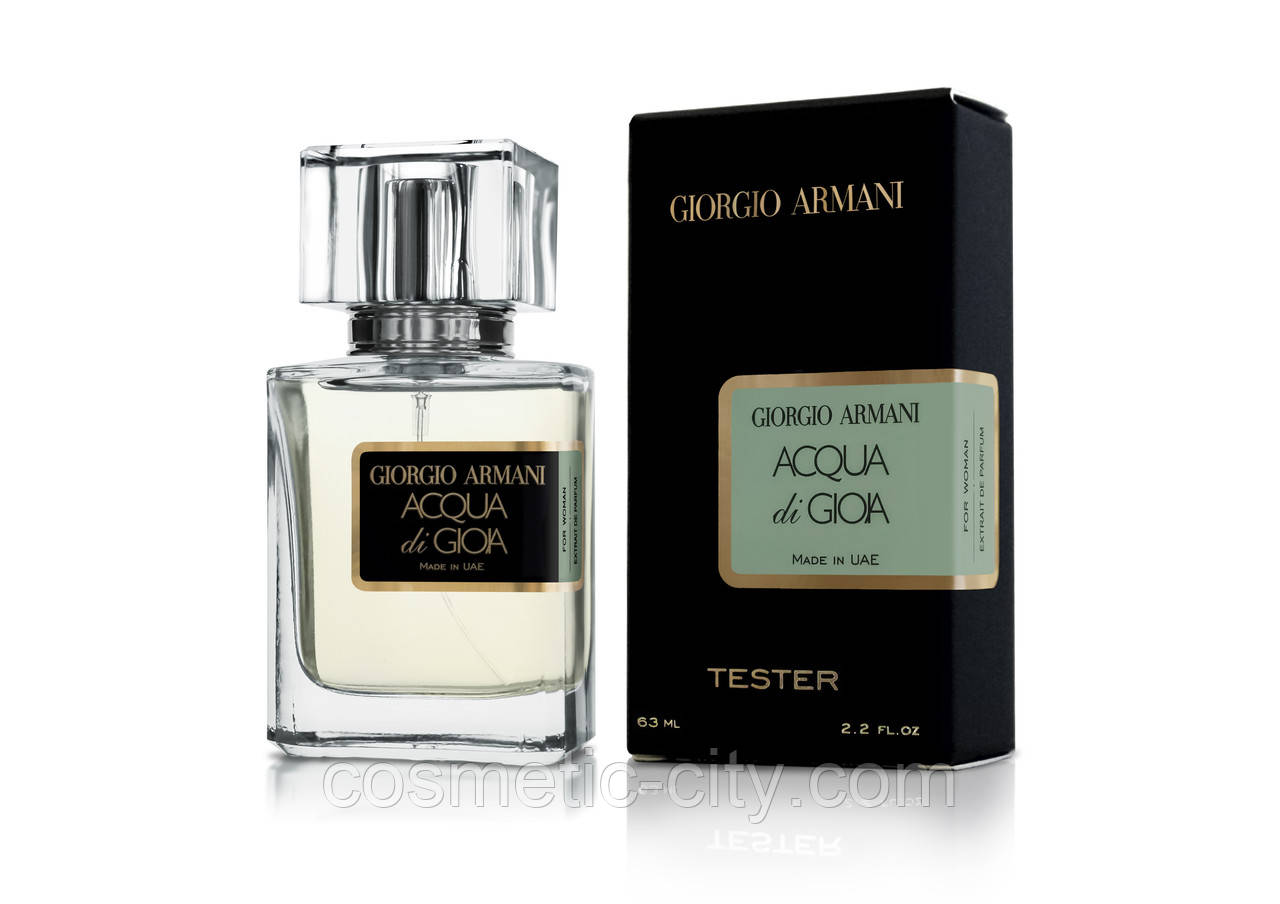 Тестер жіночий Giorgio Armani Aqua di Gioia, 63 мл., фото 1