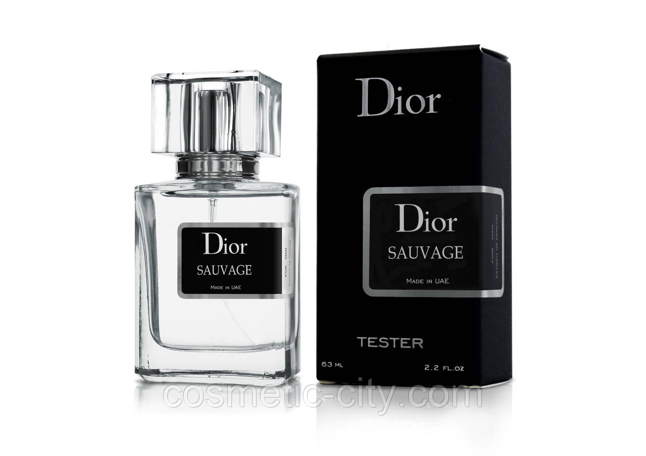 Тестер чоловічий Christian Dior Sauvage, 63 мл., фото 1