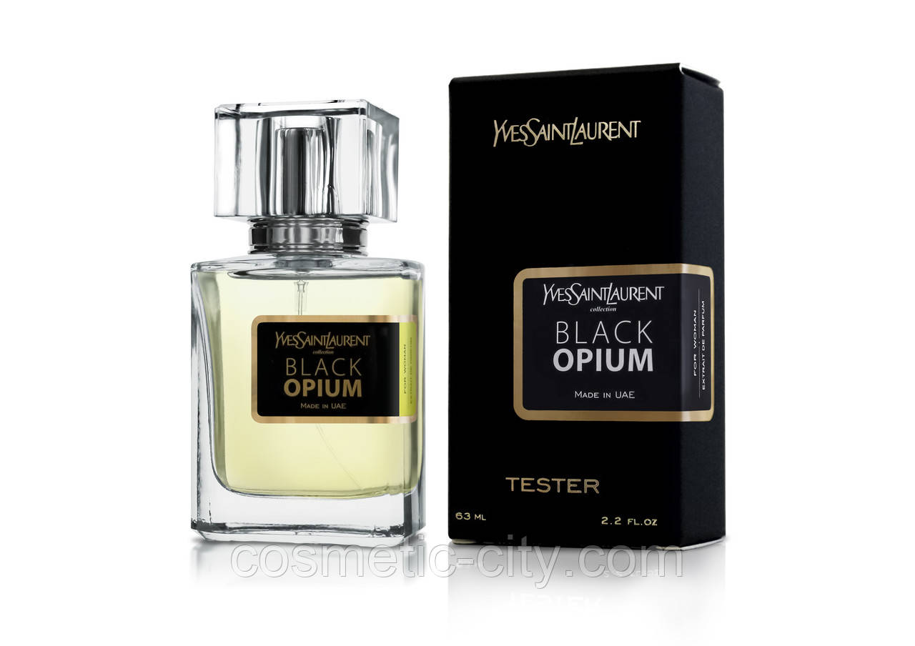 Тестер жіночий Yves Saint Laurent Black Opium, 63 мл.
