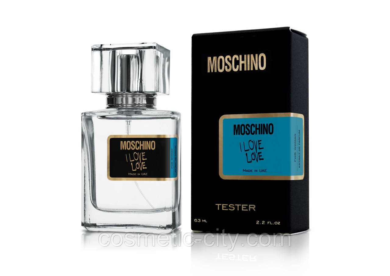 Тестер жіночий Moschino I Love Love, 63 мл., фото 1