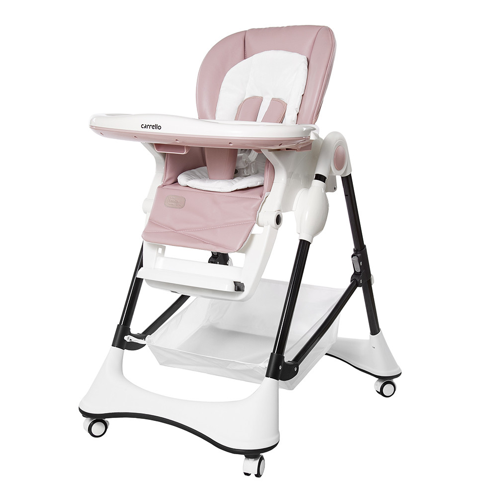 Дитячий стільчик для годування CARRELLO Stella CRL-9503 Powder Pink