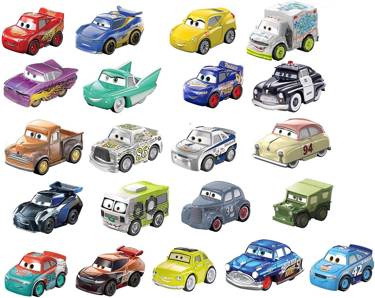 Шикарний набір із 21 шт. Мини Тачки 3 (Disney Pixar Cars Mini Racers 21) от Mattel