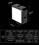 Мінікамерне світло Ulanzi VL49 LED RGB 2700 K-9000 K CRI 95+ акумулятор 2000 мА магніт, фото 11