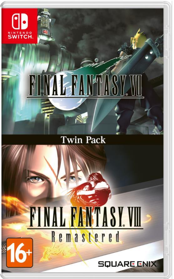 Картридж Final Fantasy VII & Final Fantasy VIII Remastered (Switch)