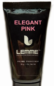 Полігель (акригель) Lemme Elegant Pink — рожевий камуфляж, 30 мл