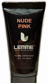 Полігель (акригель) Lemme Nude Pink — камуфляж, 30 мл