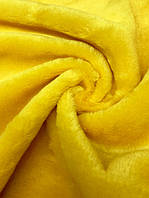 Мех искусственный жёлтый (ш. 150 см), для пошива шубок, подушек, игрушек