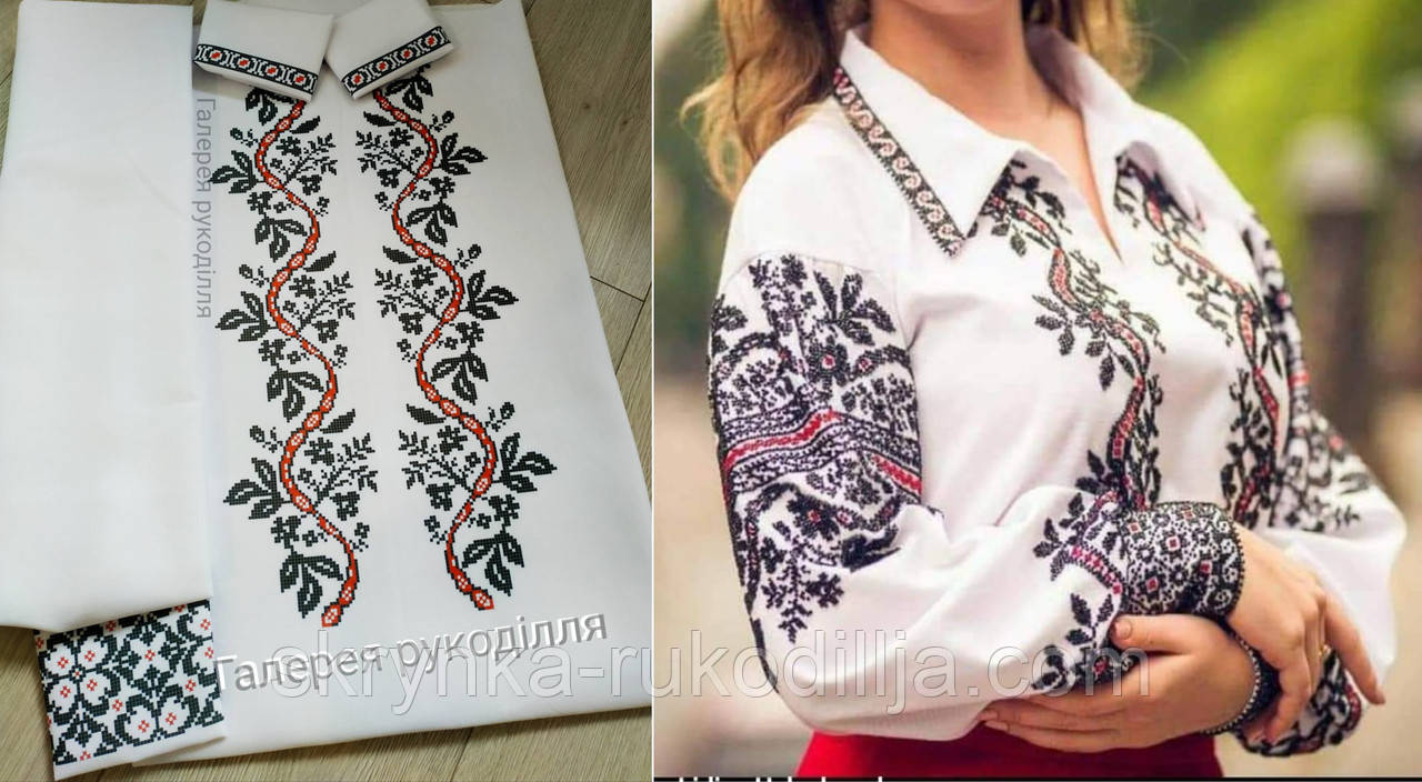 Заготовки для вишивки "Сорочка жіноча та чоловіча" ПАРА-ГР-129 (Галерея рукоділля)