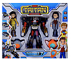 Тобот робот-трансформер Тритан з героями, Tobot, Набір роботів-трансформерів, фото 2