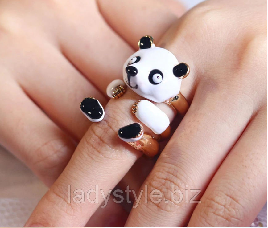 Потрійне крельце з пандою, від студії LadyStyle.Biz, фото 1