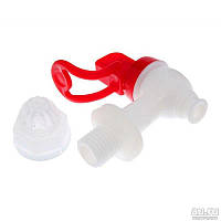 Кран для ємностей (зливний) Вхід 17 мм. Варіант 8 мм.