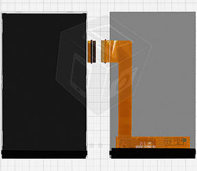 Дисплей (екран, матриця) для Prestigio MultiPhone 4322 Duo, оригінал