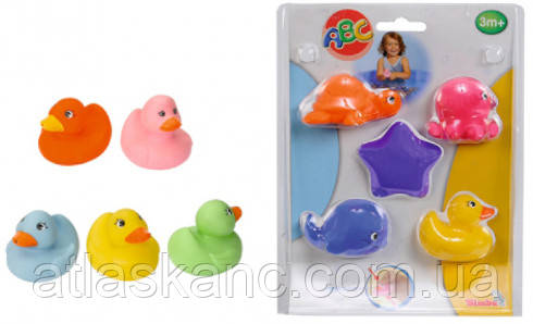 Іграшка Пискавка-бризкалка Качка або морські жителі 1 шт Simba 4010371, фото 1