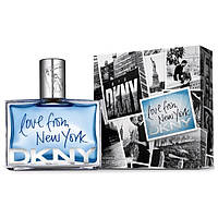 Чоловічі парфуми Donna Karan DKNY Love From New York Men Туалетна вода 100 ml/мл ліцензія