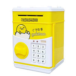 Дитяча скарбничка Сейф Курча з кодовим замком і купюроприймачем