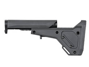 Składana kolba bojowa do AEG AR15/M4/SR25 - Black [ХУБІЛАЙ] (для страйкболу), фото 3